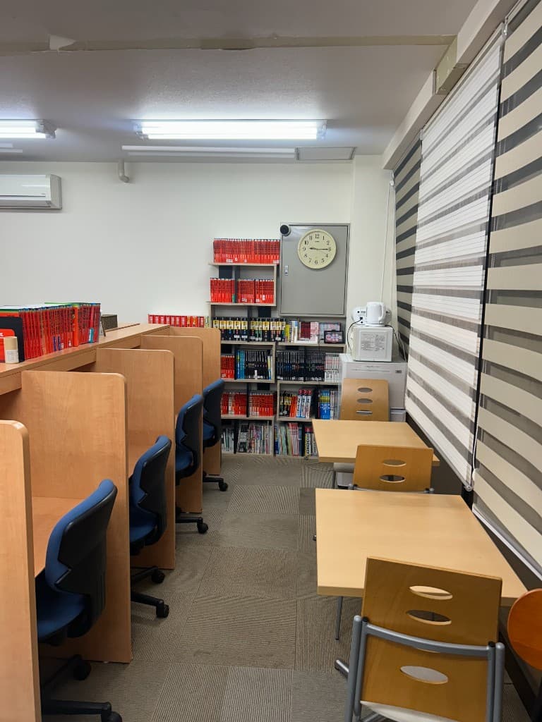 自学館 古江校の自習室