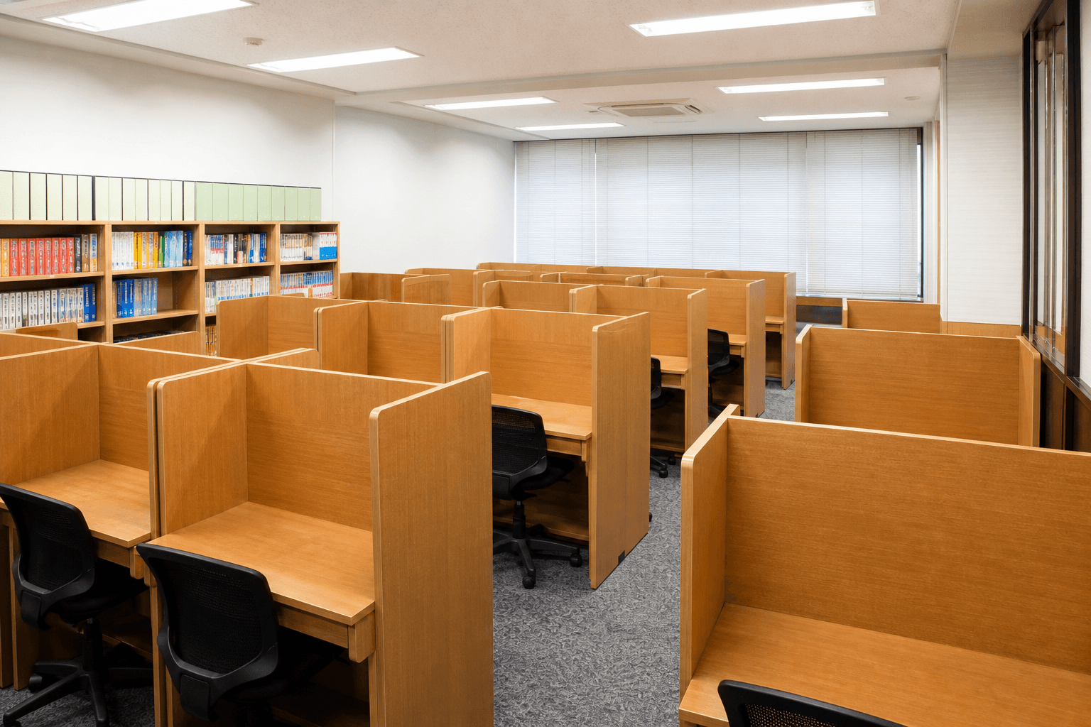 自学館の自習室