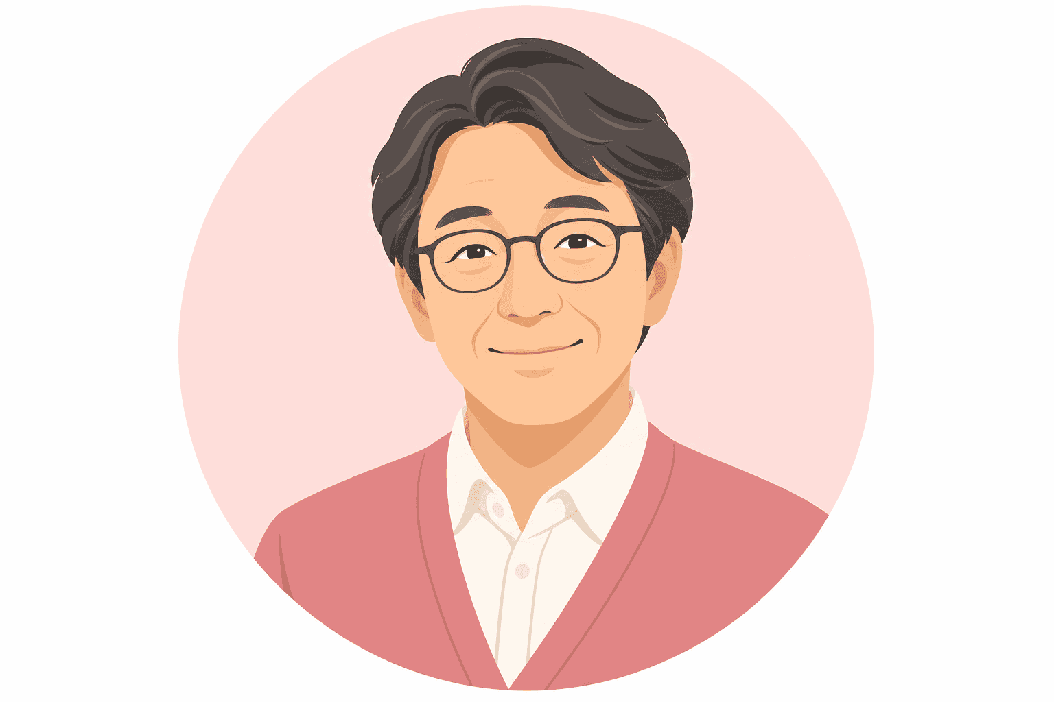 段原校・古江校対応講師(男性・メガネ)