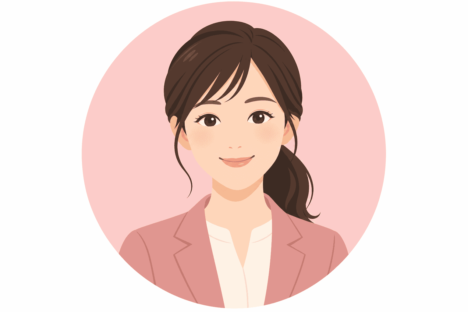 段原校専属講師(女性・ポニーテール)